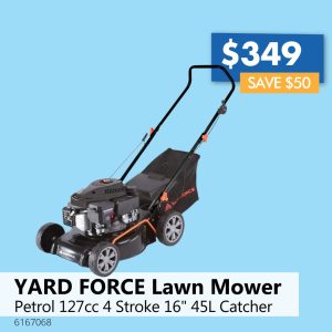 YARD FORCE Lawn Mower Petrol 127cc